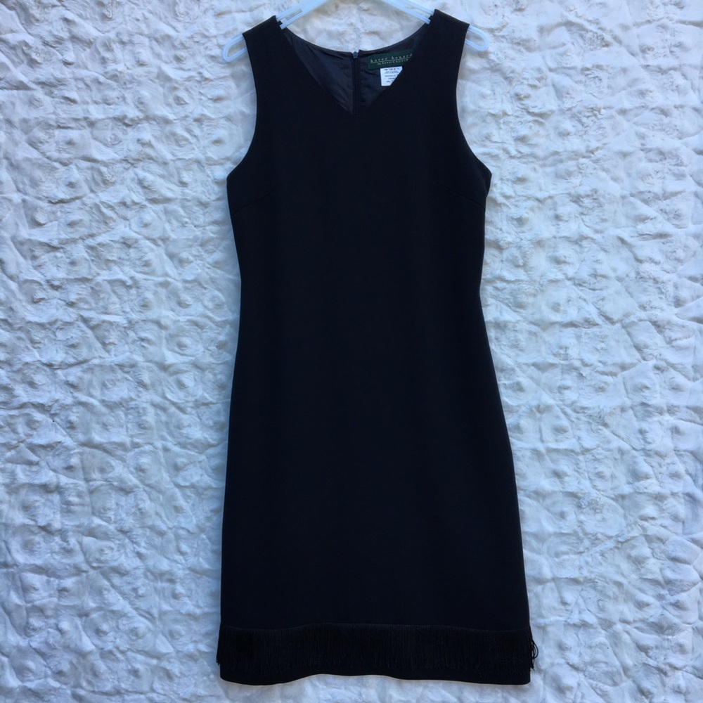 Harvé Bernard Black Dress. Sz4